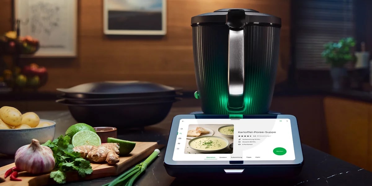 Thermomix TM7 on a bright kitchen countertop